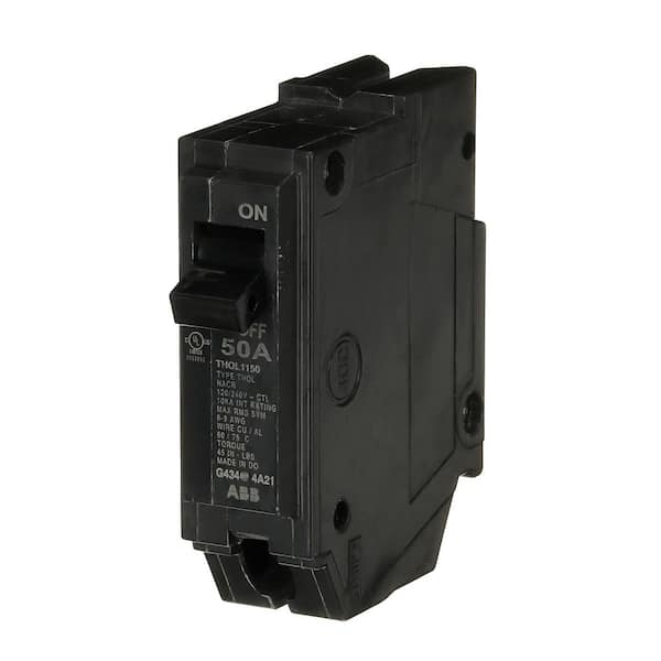 50 Amp 1 in. Single-Pole Circuit Breaker (THQL1150A)