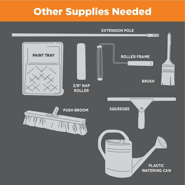 Rust-Oleum EpoxyShield 2 Gal. Gray 2-Part High-Gloss Epoxy