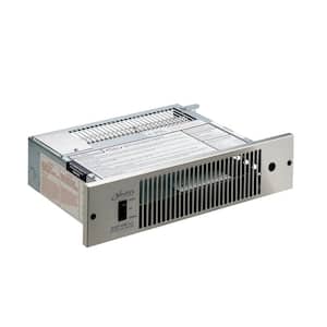 2000 Series 4,000 BTU Hydronic Kickspace Heater in Stainless Steel (Not Electric)