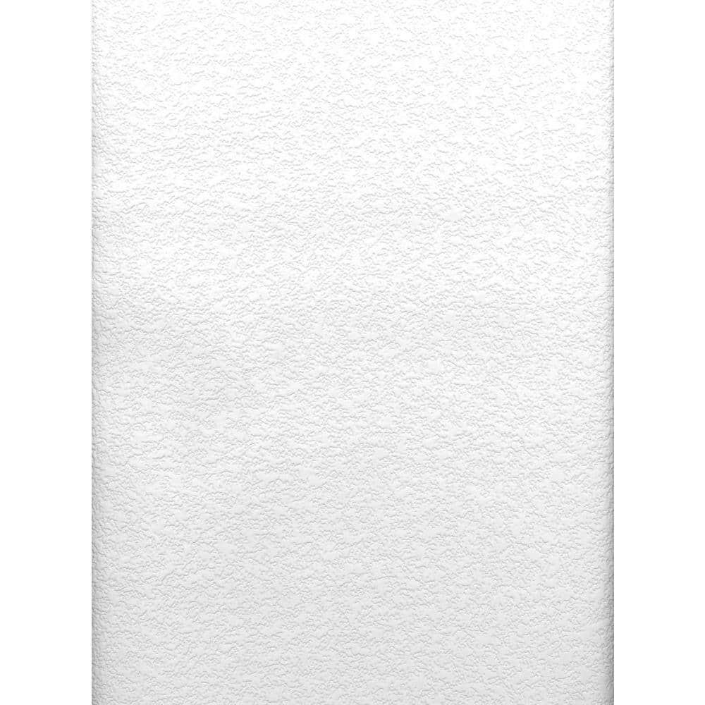 Paintable Styrene Raised Stucco Texture Vinyl Peelable Wallpaper (Covers 56.4 sq. ft.)