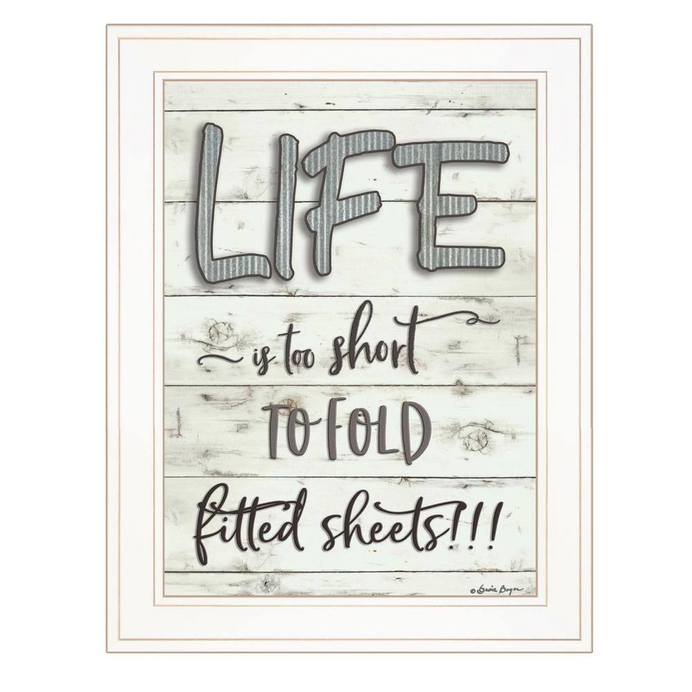 Charlie Life is too Short 1-Piece Framed Wall Art 19 in. x 15 in. price history on PriceWatchPro