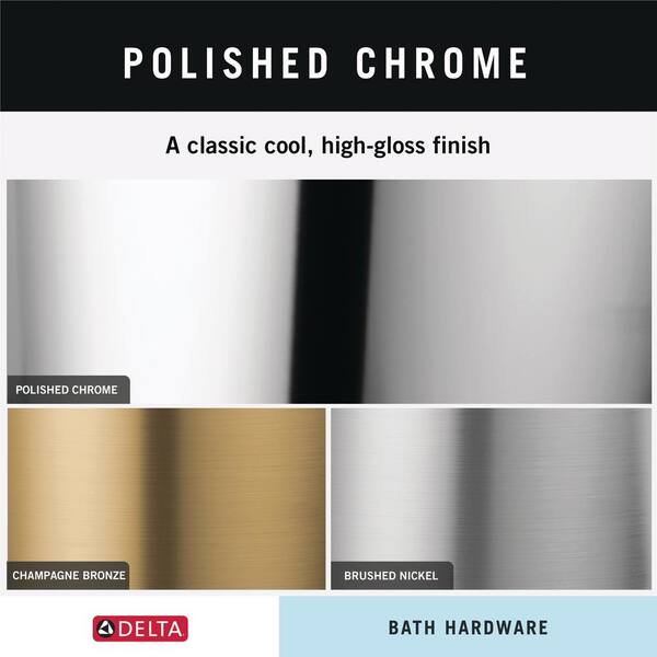 Classic Robe Hook - Polished Chrome