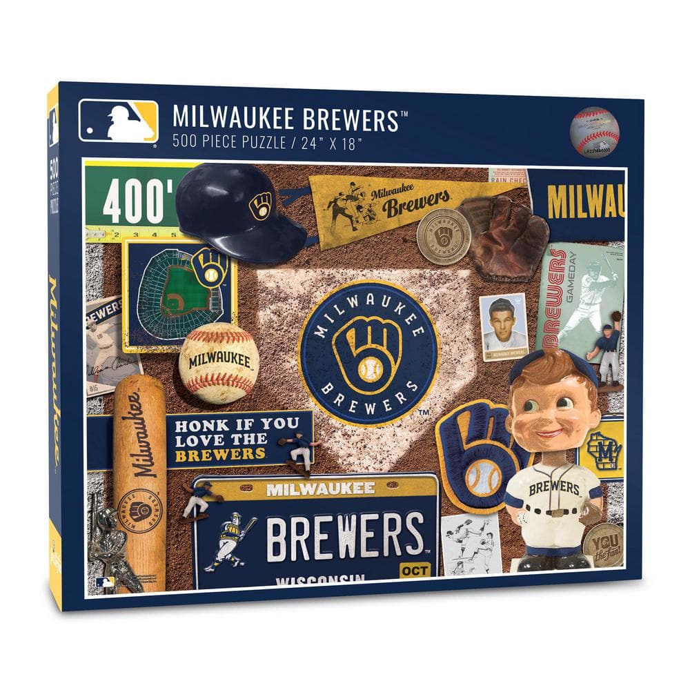 Milwaukee Brewers Baseball Vintage Bobble Heads