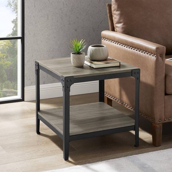 Walker Edison Furniture Company Rustic, Rustic Gray Coffee Table And End Tables