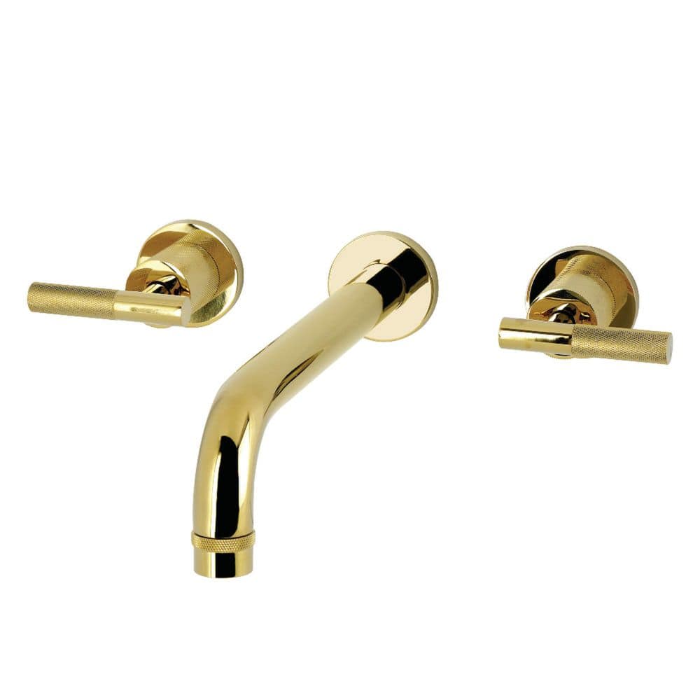 Convergent 2-Handle Wall Mount Roman Tub Faucet in Polished Brass price history on PriceWatchPro
