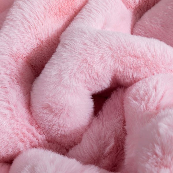 Baby Pink Luxury Shag Faux Fur | Howl Fabric