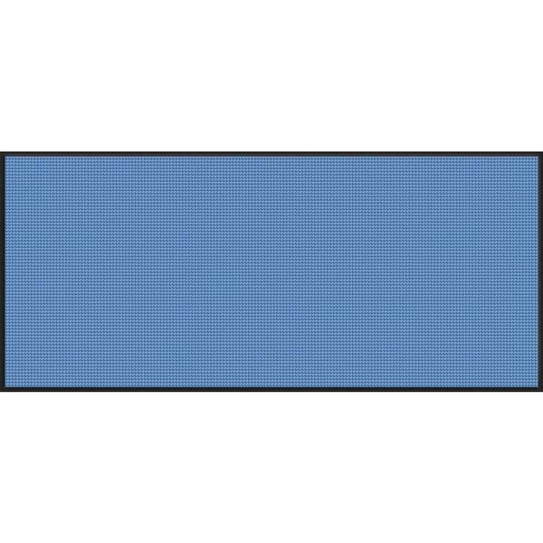 Bungalow Flooring WaterGuard Medium Blue Motorcycle 45.5 in. x 108.75 in. Landing Pad