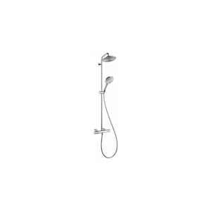 Raindance S 240 2-Jet Shower Pipe in Chrome