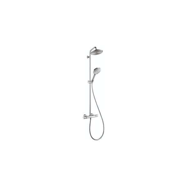 Raindance S 240 2-Jet Shower Pipe in Chrome