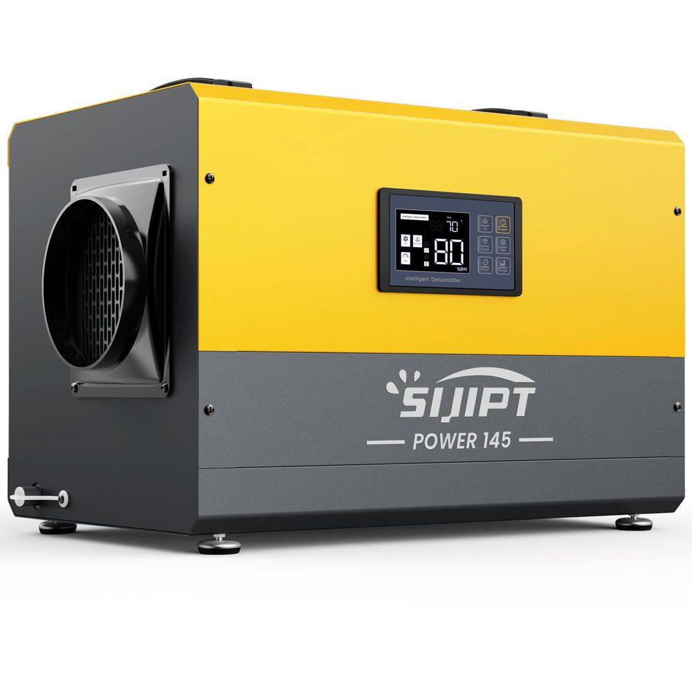 145 pt. 6,000 sq. ft. Bucketless Commercial Dehumidifier with Pump and Swivel Caster for Crawlspace Basement in. Yellow price history on PriceWatchPro
