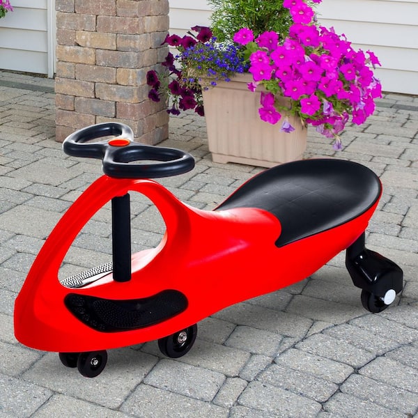 Lil Rider Red Wiggle Car Ride On W410019 - The Home Depot