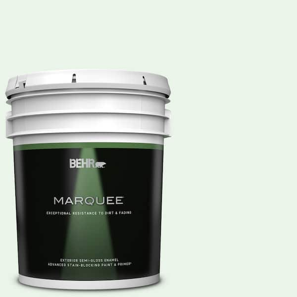 BEHR MARQUEE 5 gal. #460A-1 Bubble Semi-Gloss Enamel Exterior Paint & Primer