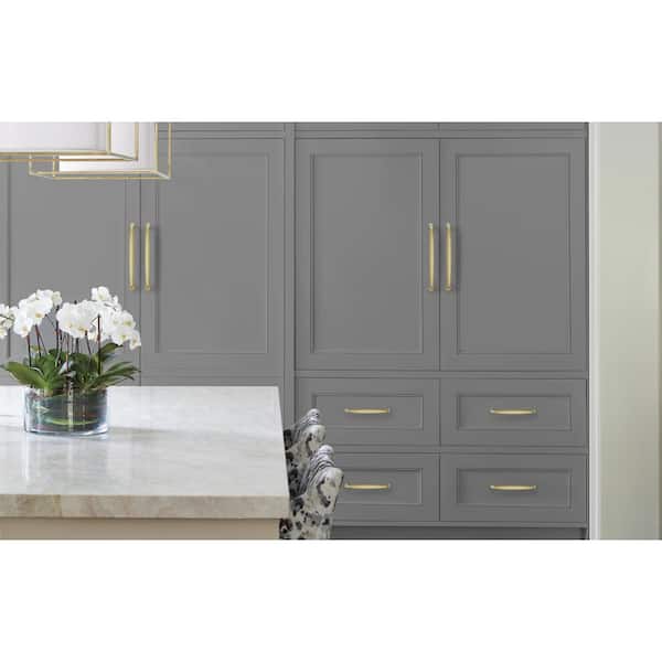 Kane 8 in. (203mm) Classic Golden Champagne Arch Appliance Pull