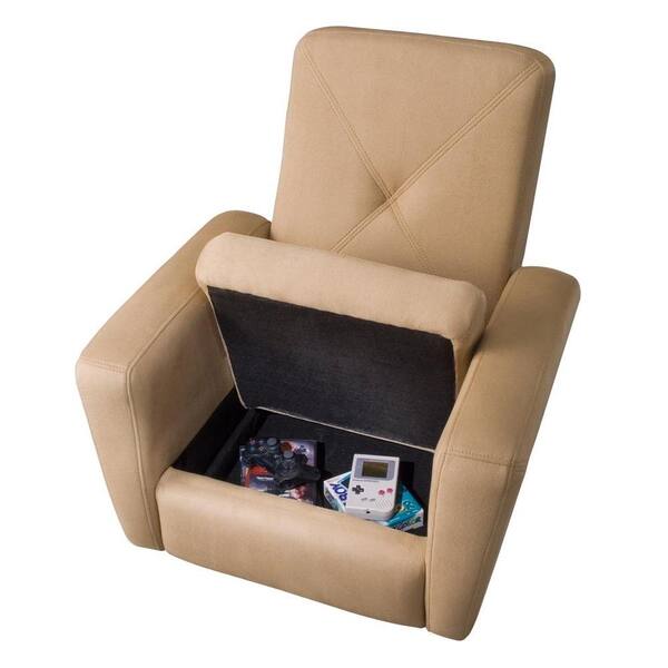 Home Styles - Microfiber Tan Gaming Chair