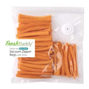 Fresh Daddy Vacuum Bags Gallon Size - Set of 8