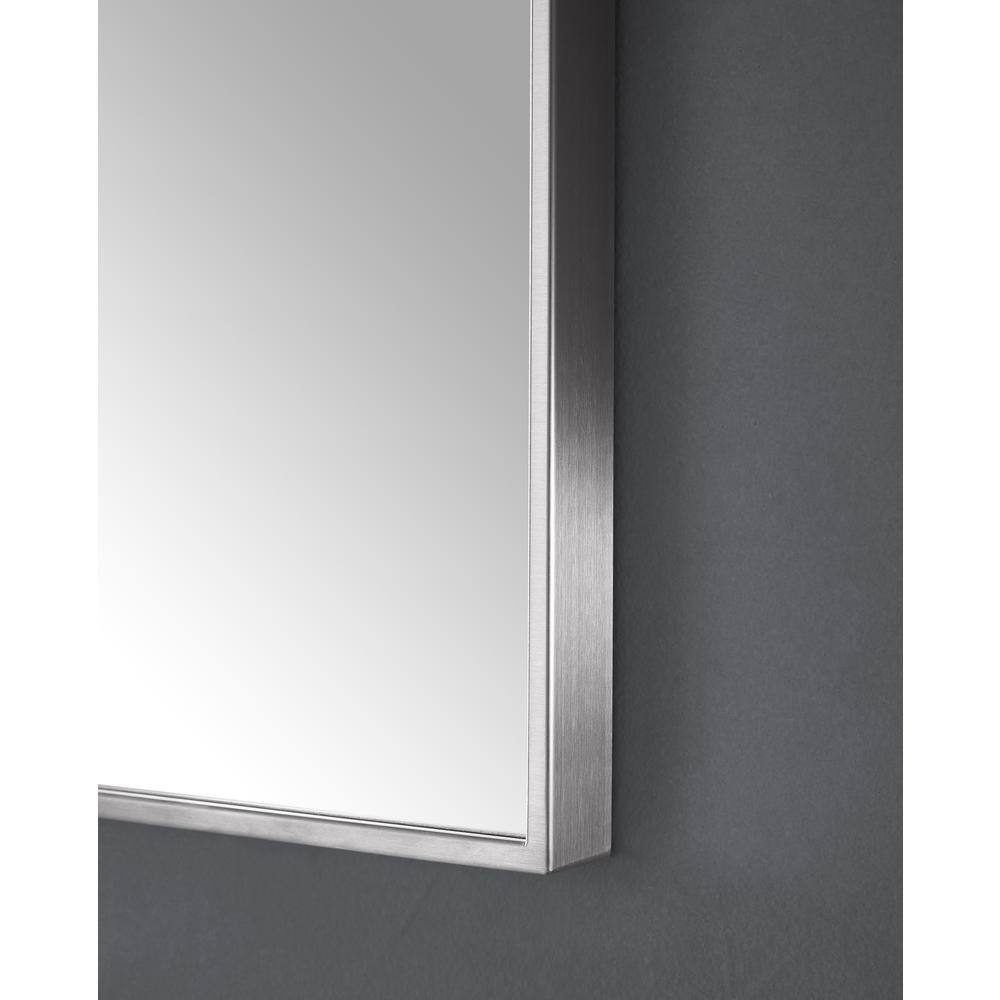 Sonoma 59" Rectangular Silver and Gold Bathroom Vanity Mirror