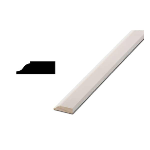 American Wood Moulding WM 941 7/16 in. x 3/4 in. Pine Primed Finger-Jointed Stop Moulding