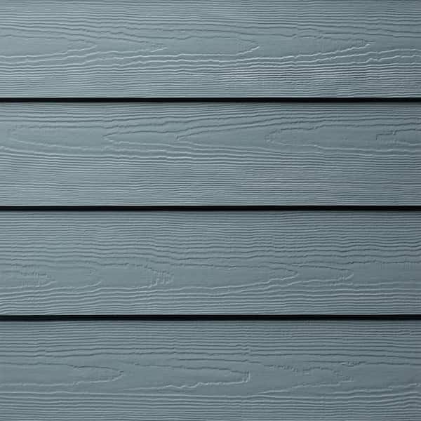 Hardie Plank HZ5 7.25 in. x 144 in. Statement Collection Boothbay Blue Cedarmill Fiber Cement Lap Siding