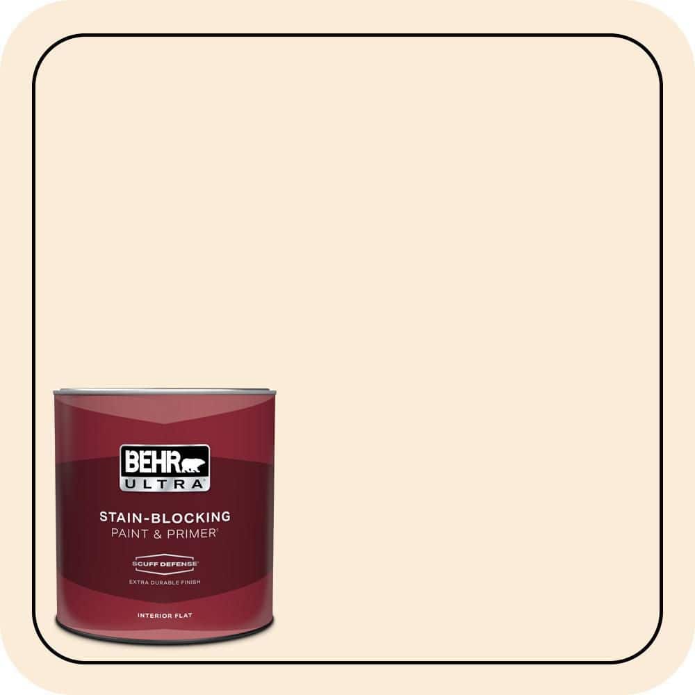 1 qt. #OR-W01 White Blush Extra Durable Flat Interior Paint & Primer price history on PriceWatchPro