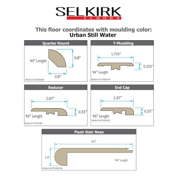 Have a question about SELKIRK FLOORS Urban Still Water 12 MIL x