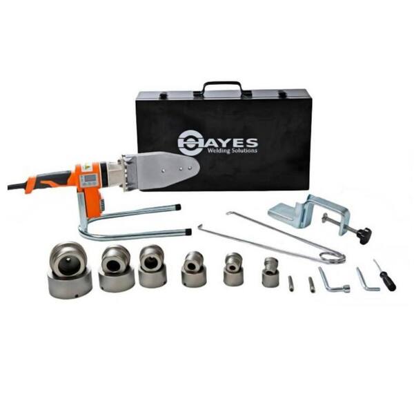HAYES Welding Solutions Celsius-Hayes Digital Socket Fusion Pipe Welder Tool Kit Pro (Upto 2 in.)