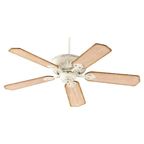 Chateaux 52 in. Indoor Persian White Ceiling Fan Ceiling Fans Without Lights