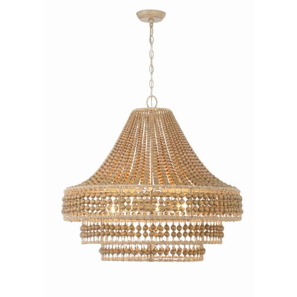 Silas 8-Light Burnished Silver Chandelier