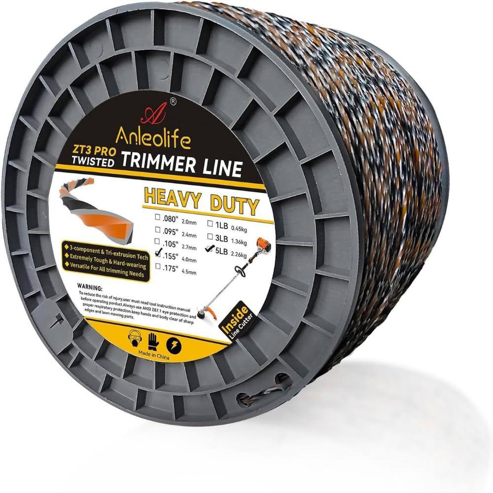 A Anleolife 5 lb. ZT3 Pro Heavy Duty Diamond .155-Inch-by-738-ft