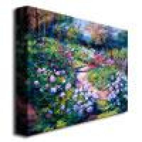David Lloyd Glover Nature's Garden Wrapped Canvas Art