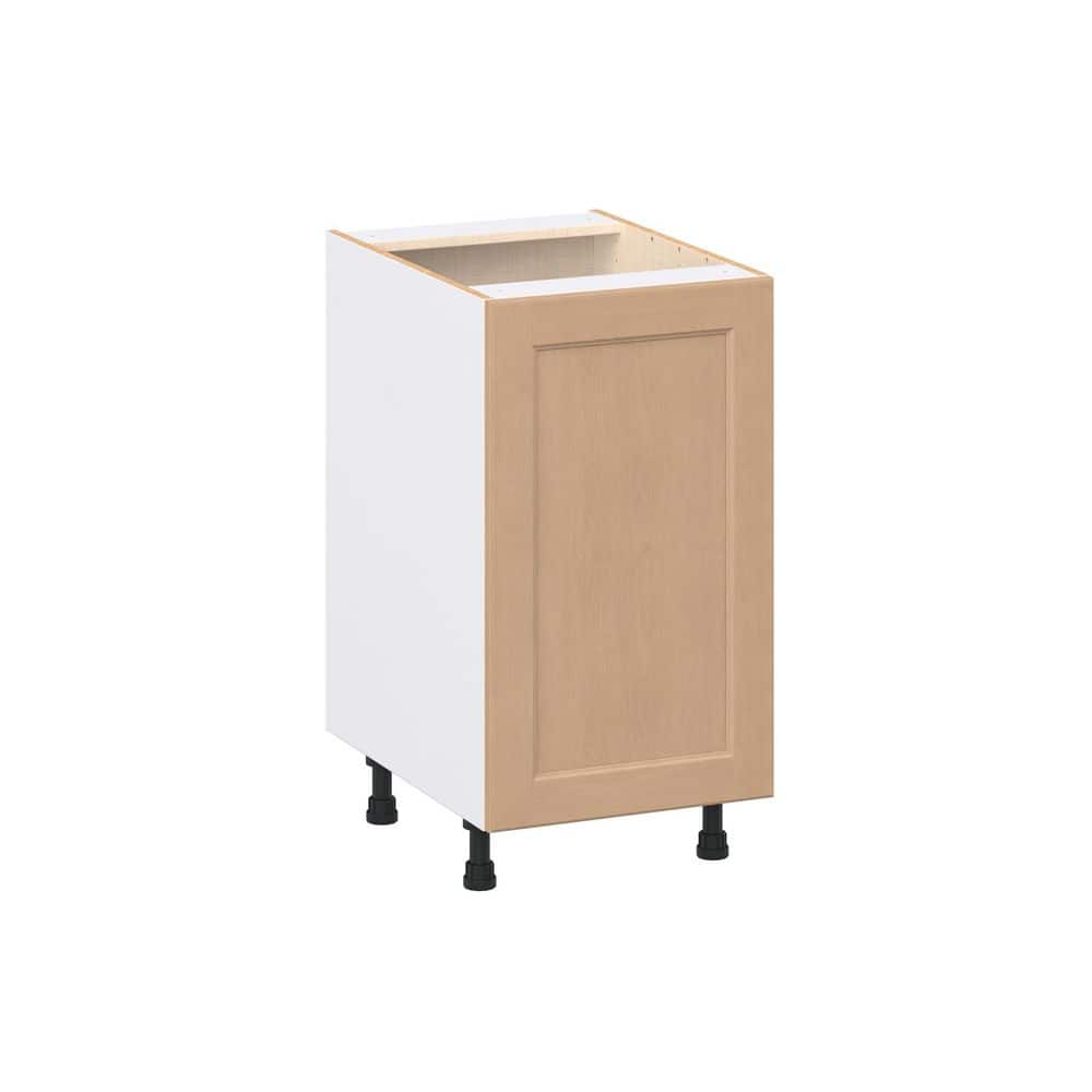 Lakewood 18 in. W x 24.5 in. D x 34.5 in. H Assembled Shaker Base Kitchen Cabinet in Sugar Cookie with 3-Inner Drawers price history on PriceWatchPro