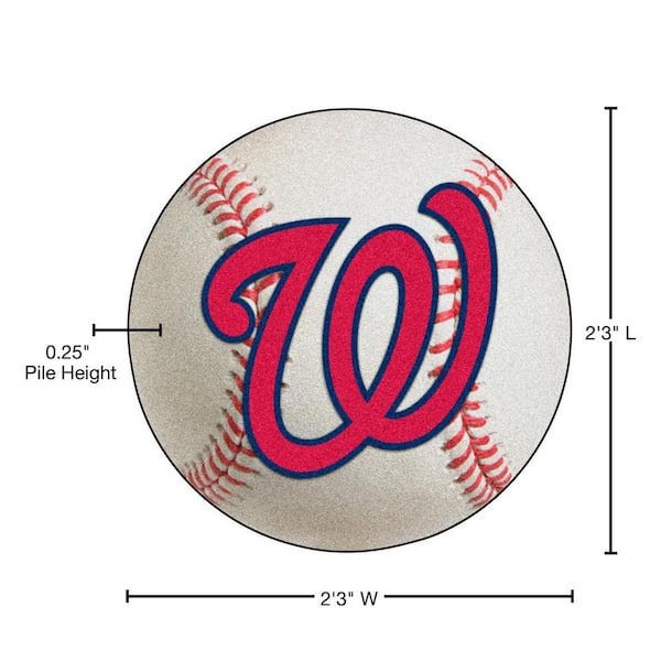 MLB - Washington Nationals Baseball Mat