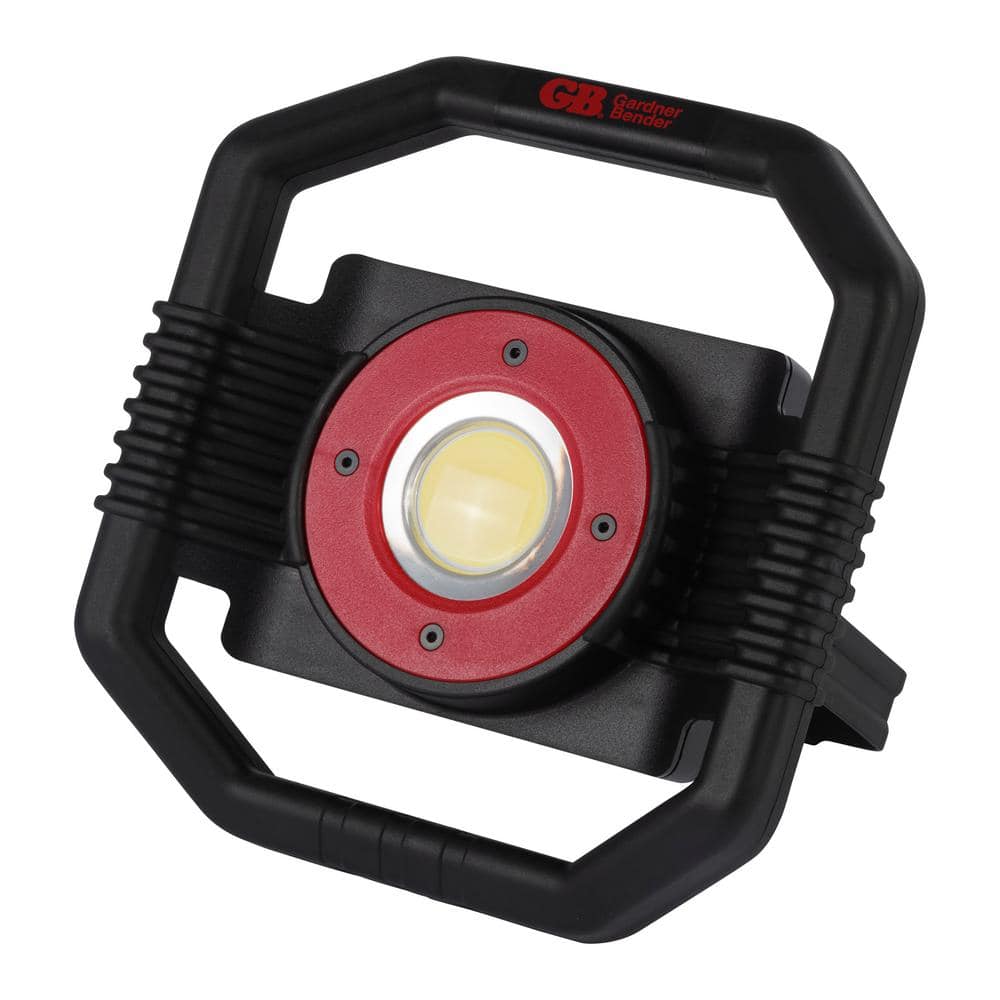 30W Rechargeable Work Light, 3000 Lumen Magnetic Work Light Battery  Powered, Waterproof Portable Cordless Job Site Lighting for Construction  Site