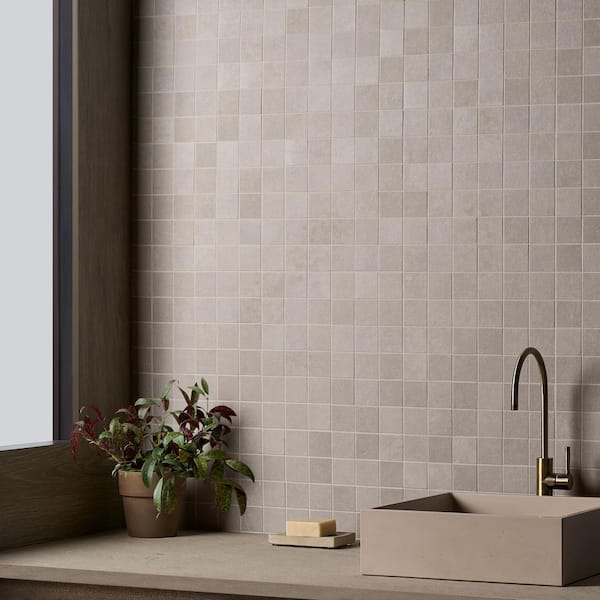 Ivy Hill Tile Urbane Pearl Gray 11.81 in. x 11.81 in. Matte