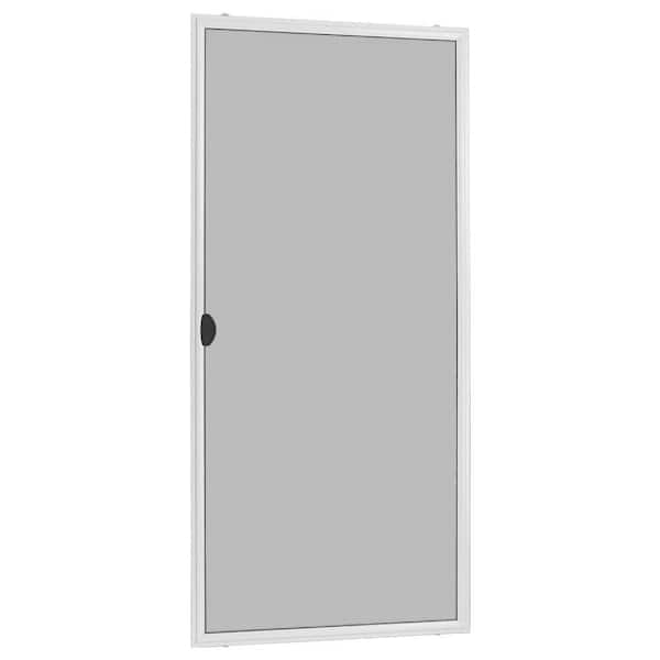 70/50 Series 35.5 in. x 77.875 in. White Aluminum Sliding Patio Screen
