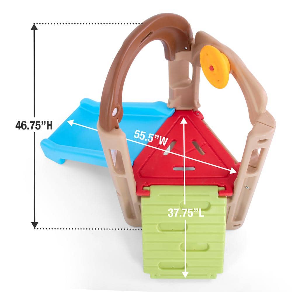 Simplay3 Multicolor Plastic Indoor/Outdoor Activity Climber