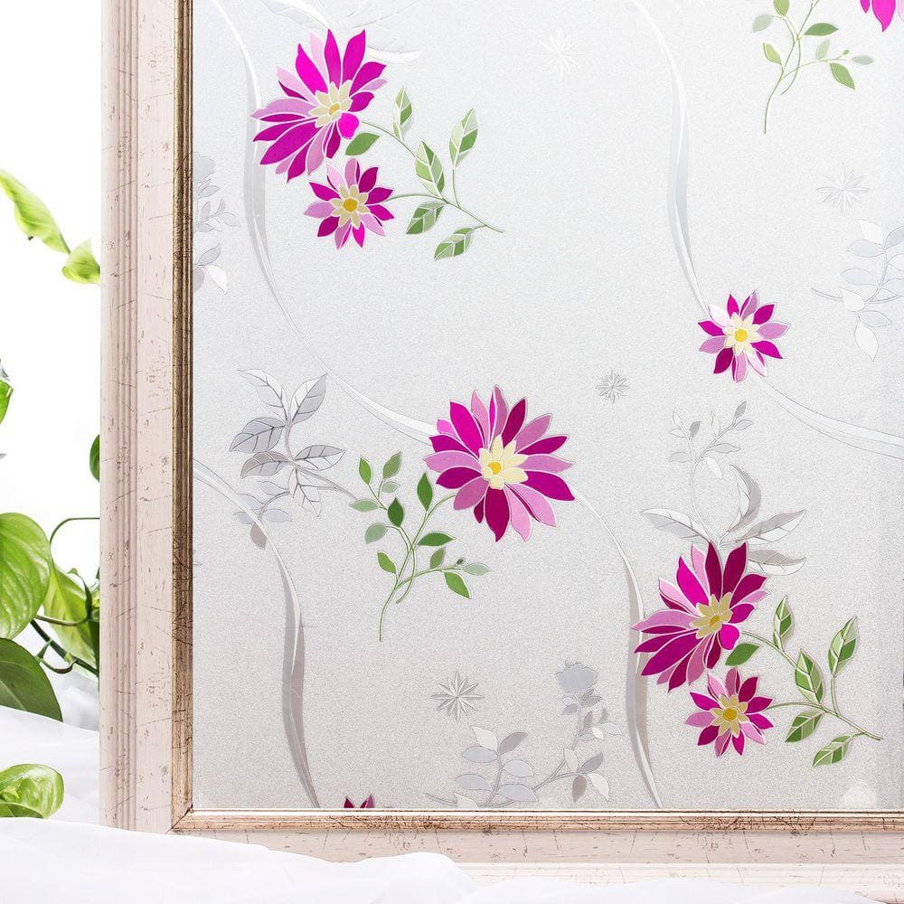 Reviews for COTTON COLORS 35.4 in. x 78.7 in. Decorative and Privacy 3D ...