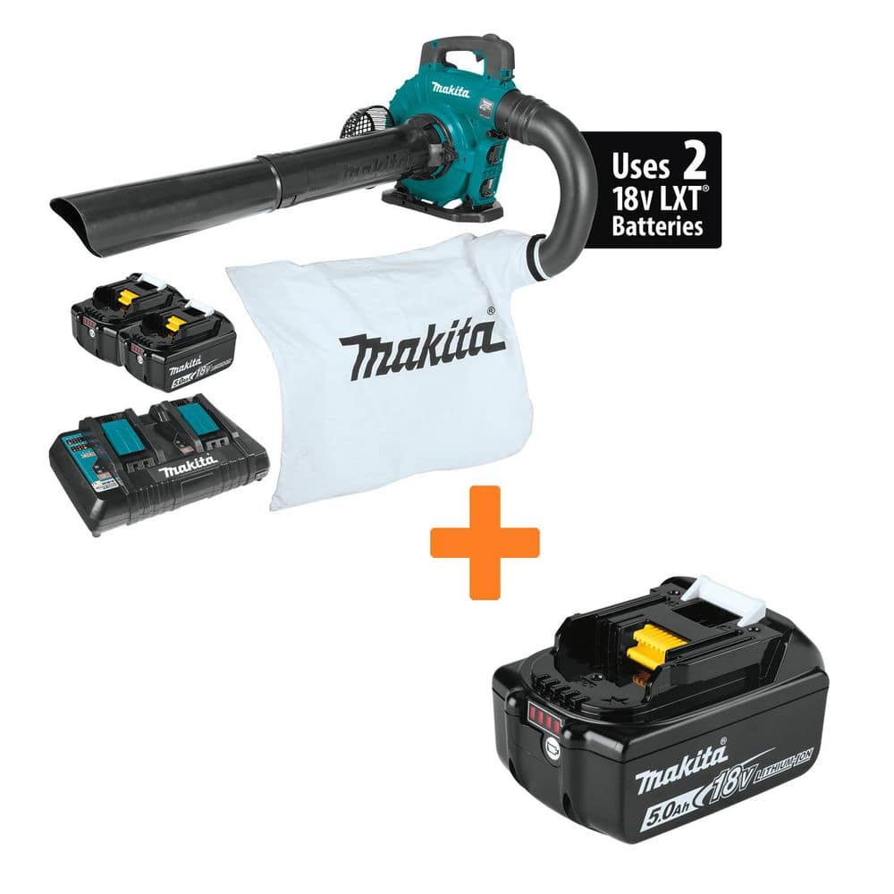 LXT 18V X2 (36V) 120 MPH 473 CFM Brushless Blower Kit with Vacuum Attachment Kit (5.0 Ah) w/ 18V LXT Battery Pack 5.0Ah price history on PriceWatchPro