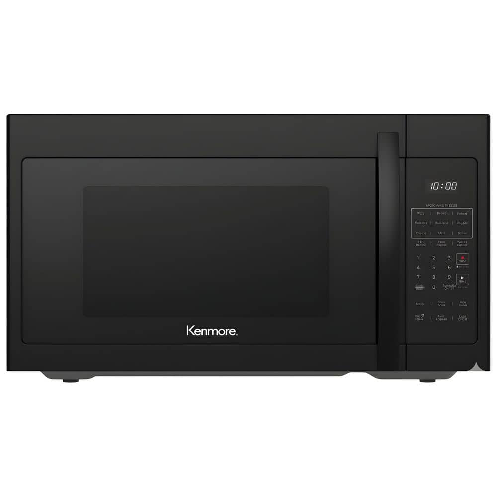 1.7 cu. ft. Over-the-Range Microwave in Black With 300 CFM and 2 Fan Speeds