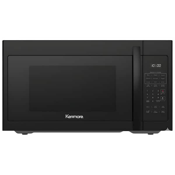 1.7 cu. ft. Over-the-Range Microwave in Black With 300 CFM and 2 Fan Speeds
