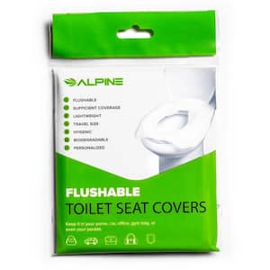 White Disposable Toilet Seat Covers (150-Sheets)