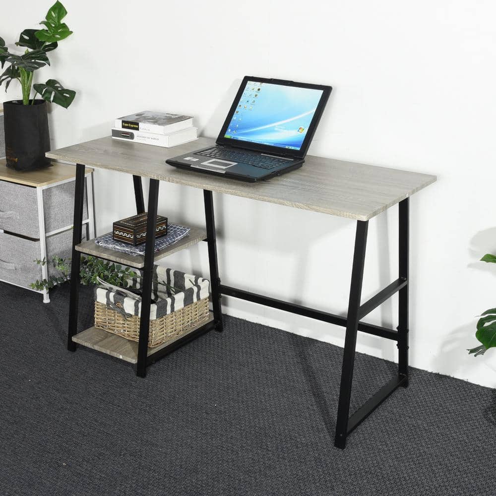 Natural BLADO Compact Folding Computer Desk Home Office Laptop Desktop Table Simple Small Home PC Laptop Table Study Desk 