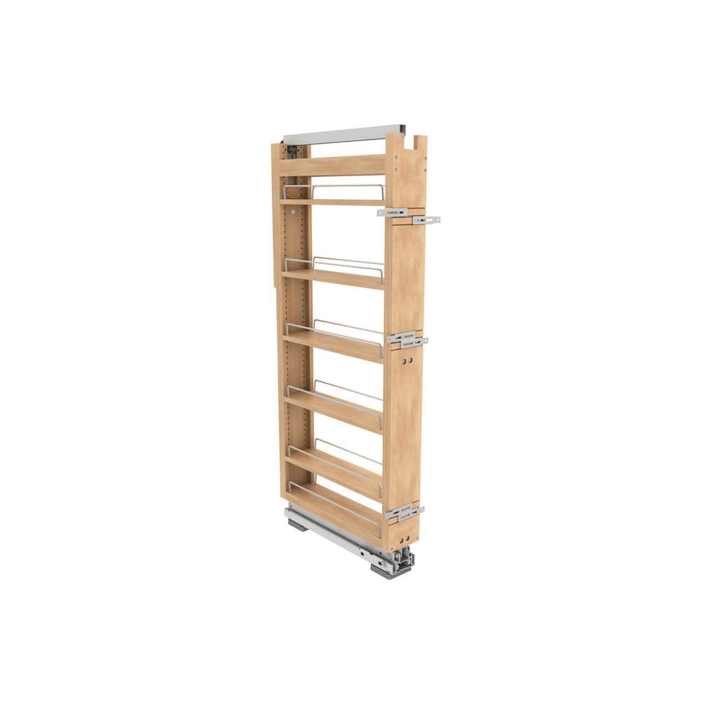Wood Tall Cabinet Pullout Pantry Organizer w/ Soft-Close price history on PriceWatchPro