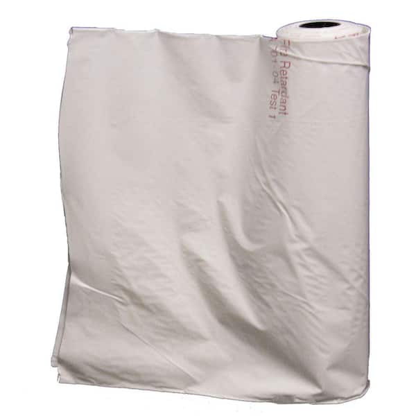 4-1/2 ft. x 75 ft. Clear 12 Mil Plastic Sheeting