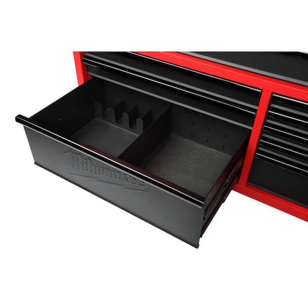 Milwaukee - 52 in. 11-Drawer Mobile Work Center
