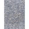 Tayse Rugs Madison Floral Gray 5 ft. x 7 ft. Indoor Area Rug MDN3509 5x7