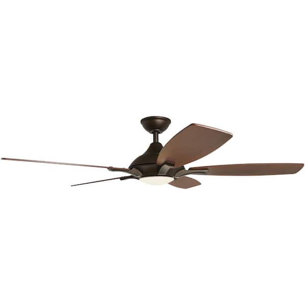 LED Brushed Nickel Ceiling Fan Replacement parts Petersford 52 in