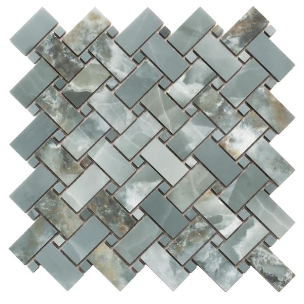 Apollo Tile Splendor Green 11.81 in. x 11.81 in. Matte Porcelain