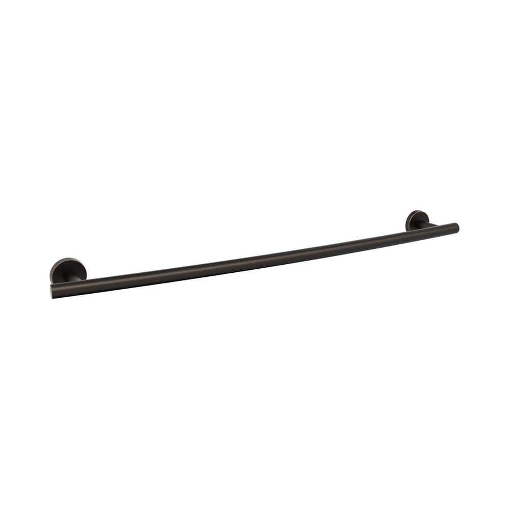 Arrondi 24-Inch Oil-Rubbed Bronze Wall Mounted Towel Bar