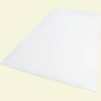 Palight White Foam PVC Sheet (Actual: 24-in x 48-in) in the Foam