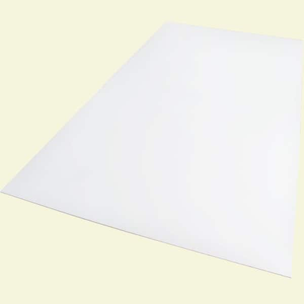 Palight ProjectPVC 18 in. x 24 in. x 0.236 in. Foam PVC White Sheet